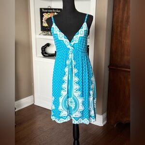 South Main‎ Bohemian Spaghetti Strap Dress